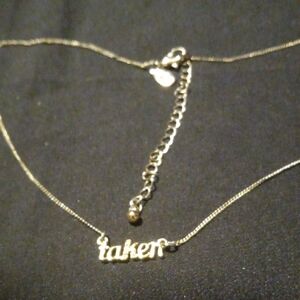Gold 'Taken' Necklace